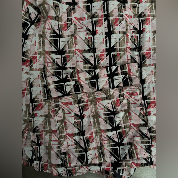 WonderWink Flex Scrub Top Stretch Cotton Spandex Pockets Plus Size 5X - Picture 6 of 12